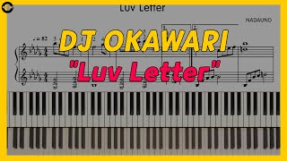 Luv Letter 러브레터  DJ OKAWARI  피아노 배우기 오른손왼손 [upl. by Linker631]