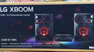 Minicomponente LG CL98  Video Demo  STOCK 🎶🔊🎶🔊🥳🥳 [upl. by Alden322]