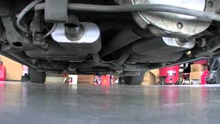 Flowmaster 40 series Delta Flow mufflers on a 03 Crown vic [upl. by Yrellav]