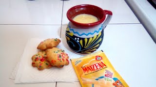 Cómo hacer Atole de Maizena  Sabor Vainilla [upl. by Touber631]