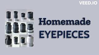 How to build your own Homemade telescope Eyepieces for astronomy [upl. by Origra880]