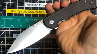 Sencut Omniform Scary Sharp amp very affordable review knife edc best sharp tactical [upl. by Joya]