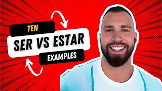 Spanish Beginners Try These 10 SER vs ESTAR Examples [upl. by Nnylyak]