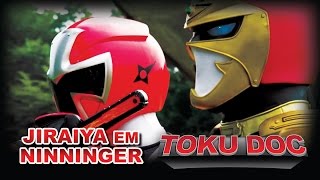 JIRAIYA em Ninninger ep 34  curiosidades e referências  TokuDoc [upl. by Yrocej]