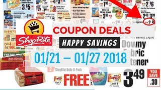 ShopRite Coupon Deals January 21 27 2018 [upl. by Ume]