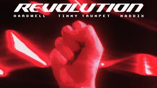 Hardwell Timmy Trumpet amp Maddix  Revolution Official Video [upl. by Nalo]