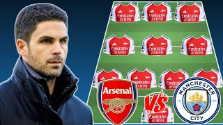 Arsenal vs Manchester United  EPL Matchweek 5  Man City Potential lineup  Premier league 202425 [upl. by Imef]