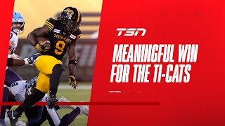 Its not an easy thing to do Dunigan impressed with TigerCats in win vs Argos [upl. by Linsk478]