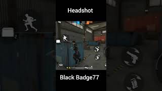 HeadshotBlackBadge77 trending shortvideo viralvideo freefire [upl. by Nerha]