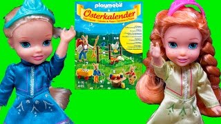 Elsa and Anna toddlers Easter advent calendar Frozen adventures and episodes [upl. by Blessington]