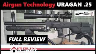 URAGAN by Airgun Technology Full Review 25 caliber Bullpup PCP Air Rifle [upl. by Sibeal]