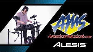 Alesis Nitro Mesh Demo  American Musical Supply [upl. by Dietsche]