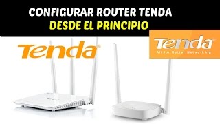 Configurar Router Tenda desde cero [upl. by Gabie]