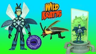 Wild Kratts Martin Deluxe Figure Firefly Creature Power Suit Miniaturizer [upl. by Donnamarie200]