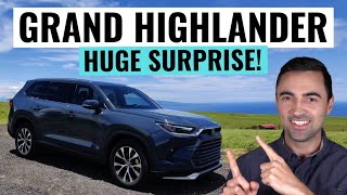 NEW 2024 Toyota Grand Highlander Review  The 3Row Hybrid SUV Youve Been Waiting For [upl. by Eisned]