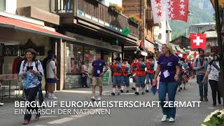 Berglauf Europameisterschaft Zermatt [upl. by Adnuahsor]