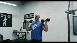 Dumbbell Overhead Press  How To [upl. by Ecnarwal]