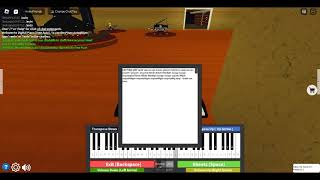 Roblox Piano Fnaf song 1 [upl. by Idas]