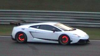 Modified Lamborghini Gallardo LP5704 Glowing Brakes amp Full Throttle Acceleration SOUND [upl. by Yance208]