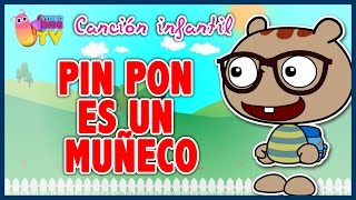 ♫♪ PIN PON ES UN MUÑECO ♫♪ canción infantil completa con dibujos animados [upl. by Stedman745]