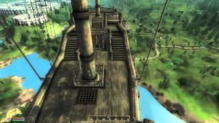 Oblivion Mod Review  Pirate Airship [upl. by Goltz67]