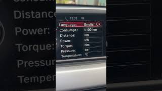 How To Change the Language of Your Car [upl. by Notfa]