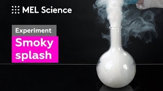 How to make smoke without fire quotSmoky Splashquot experiment [upl. by Westfahl]