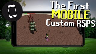 THE FIRST CUSTOM RSPS TO RELEASE MOBILE PERFECT GAMEPLAY  Mobile RSPS 2023  GIVEAWAY [upl. by Wordoow]