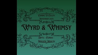 Live from Wyrd amp Whimsy shop opening in Cullen [upl. by Iormina]