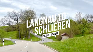 🇨🇭Drive In Switzerland🇨🇭Langnau To Schlieren 😍 Mountains View And Drive [upl. by Arie]