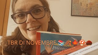 TBR DI NOVEMBRE UN PO ESOSA 📚🍂🍁🍄🌰 [upl. by Herring]