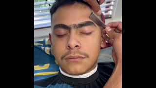 Eyebrow haircut training [upl. by Rube]