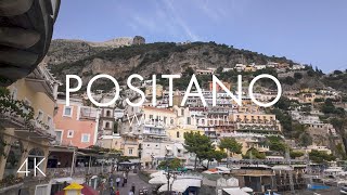 Positano  Italy  Walking Tour  4K [upl. by Aisile396]