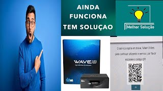 Receptor Duosat wave o servico expira para continuar utilizando por favor escaniei qr solução [upl. by Lramaj28]