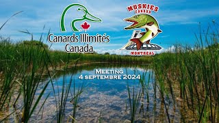 Meeting Septembre 2024  Canards Illimités Canada [upl. by Whang]