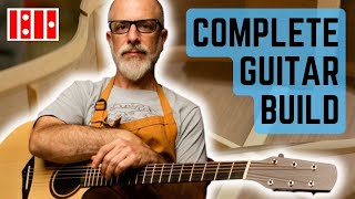 Watch a Master Luthier Build a Guitar from scratch [upl. by Latsyc]