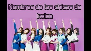 APRENDER A PRONUNCIA LOS NOMBRES DE LAS INTEGRANTES DE TWICE Lia Bravo [upl. by Isaacs]