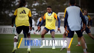 We prepare for the game against Valencia  Real Madrid [upl. by Garlen]