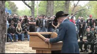 Rick Rescorla Statute dedication Ft Benning GA April 2006 [upl. by Ynomrah]