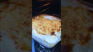 Gratin de pâtes au jambon 😍 cuisine recette pâtes jamjon gratin bechamel [upl. by Morrie]