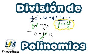 División de Polinomios y Operaciones con Fracciones ¡Simplifica Tus Ecuaciones [upl. by Violeta]