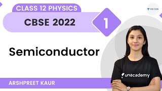 SemiconductorL1  Class 12 Physics  Unacademy Class 11amp12  Arshpreet Kaur [upl. by Otrebliw]