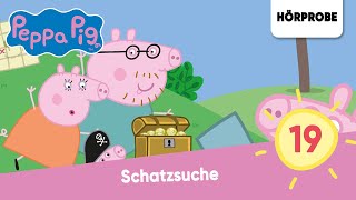 Peppa Pig Hörspiele Folge 19 Schatzsuche  Hörprobe zum Hörspiel Peppa Wutz [upl. by Norrek]