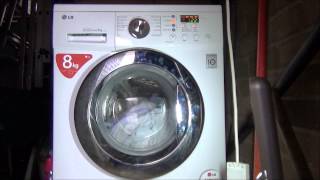 LG F1222TD Direct Drive washing Machine  Synthetics Pre Wash 210 [upl. by Ybroc765]