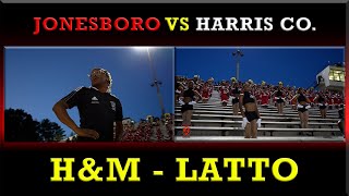 HampM  Latto 2024 vs Harris County  Jonesboro MMC Majestic Marching Cardinals [upl. by Ylrebnik]