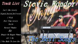 Stevie Wonder Greatest Hits Full Album CoverThe Best Songs of Stevie Wonder Nonstop Playlist [upl. by Leivad]