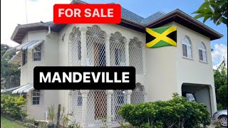 HOUSE FOR SALE IN MANDEVILLE MANCHESTER 🇯🇲 [upl. by Aip]