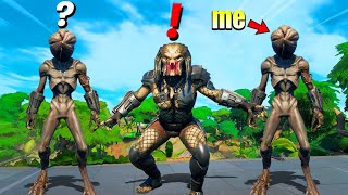 I Protected PREDATOR BOSS and WON Fortnite [upl. by Olinad636]