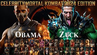 Celebrity Mortal Kombat 2024 Edition [upl. by Quick708]