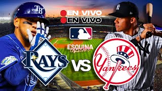 🔴 EN VIVO TAMPA BAY RAYS vs YANKEES NEW YORK  MLB LIVE [upl. by Asehr667]